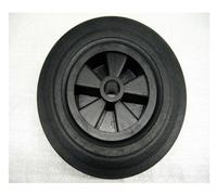 SecureFix Direct Replacement Trailer Jockey Wheel 200mm X 50mm - 2" Spare Rubber Tread Plastic Rim