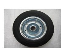 SecureFix Direct Replacement Trailer Jockey Wheel 200mm X 60mm - 2.3" Spare Rubber Tread Metal Rim