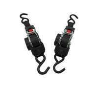 SecureFix Direct Retractable Ratchet Straps 3M 50mm X2 (750Kg Lashing Tie Down Auto Trailer S Hook Cargo 0.75 Ton)