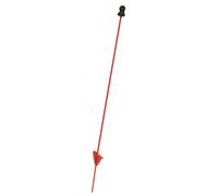 SecureFix Direct Ring Top Electric Fence Post X25 (102Cm Insulator Spring Steel Red Spare)