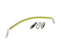 SecureFix Direct Rubber Coated Stable Stall Chain (Yellow Snap Hook Horse Door Guard)