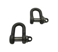SecureFix Direct Self Colour Large Dee Shackles With Screw Pin 0.5 Ton X2 (500Kg D High Tensile Lifting Towing)