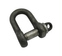 SecureFix Direct Self Colour Large Dee Shackles With Screw Pin 5 Ton (5000Kg D High Tensile Lifting Towing)