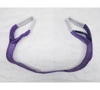 SecureFix Direct Simplex Web Sling 1 Ton 2 Metre 60mm Width (1T 2M Violet Strap Hoist Lifting 1000Kg)