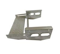 SecureFix Direct Single Slide Out Caravan Step (Galvanised Manual Pull Motorhome Platform Trailer Truck Van)