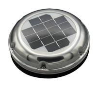 SecureFix Direct Solar Powered Ventilator Extractor Fan (Exhaust Roof Vent Caravan Ventilation Stainless Greenhouse)