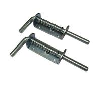 SecureFix Direct Spring Loaded Animal Shoot Bolts X2 19mm (Zinc Plated Field Gate Door Stable Horse Box)