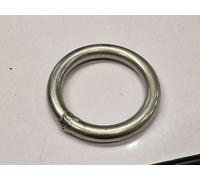 SecureFix Direct Stainless Steel Round O Ring 10mm X 50mm (Marine Webbing Rigging Mooring Corrosion Resistant)