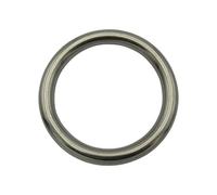 SecureFix Direct Stainless Steel Round O Ring 12mm X 145mm (Marine Webbing Rigging Mooring Corrosion Resistant)