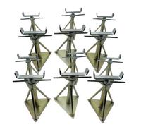 SecureFix Direct Static Caravan Axle Stands Large X12 (Extra Wide Mobile Home Support 15" - 20")