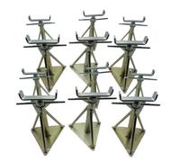 SecureFix Direct Static Caravan Axle Stands Very Large X12 (Extra Wide Mobile Home Support 18" - 24")