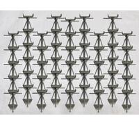 SecureFix Direct Static Caravan Axle Stands Very Large X50 (Extra Wide Mobile Home Support 18" - 24")