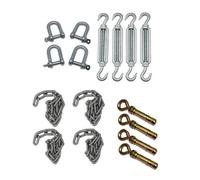 SecureFix Direct Static Caravan Chain Down Kit With Ground Anchor Bolts (Mobile Home Siting Tether)
