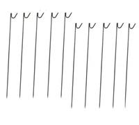 SecureFix Direct Steel Metal Barrier Fencing Pins 1.25M X10 (8mm Safety Fence Post Stakes)
