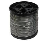 SecureFix Direct Stranded Electric Fencing Wire 1.5mm (200M Reel Galvanised Electrified Fence Cattle Sheep Paddock)