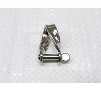 SecureFix Direct Strip Twisted Shackle Stainless Steel 5mm (Marine Rope Rigging Dee)