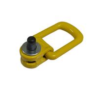 SecureFix Direct Swivel Lifting Rings Bolt On M16 (Grade 80 Lift Attachment Point Eyebolt Elongated)