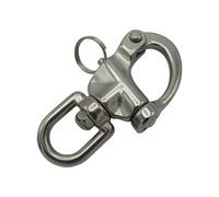 SecureFix Direct Swivel Snap Shackle Stainless Steel 120mm (Hook Karabiner Quick Release Marine)