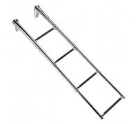 SecureFix Direct Telescopic Boat Boarding Ladder 4 Step (Stainless Steel Folding Marine Platform)