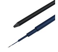 SecureFix Direct Telescopic Flag Pole Windsock Mast With Support Stake 4M Blue (Fibreglass Extending Retractable Camping Garden Festival)