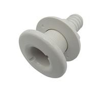 SecureFix Direct Thru Hull Boat Drain Plug 32MM 1 1/4" (Socket Marine Bilge Water Deck Transom Plastic Threaded)