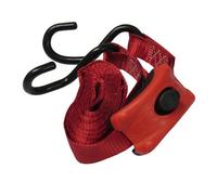 SecureFix Direct Tie Down Cambuckle Straps 25mm 3M - S Hook Pack Of 1 (Enclosed Pre-Threaded Webbing)