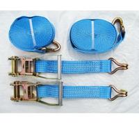 SecureFix Direct Tie Down Ratchet Straps 5T 50mm 15M X2 (Cargo Lashing Rack Load J Claw)