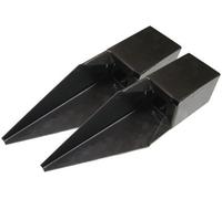 SecureFix Direct Timber Fence Post Repair Spur 3" (Pack Of 2 Wedge Grip Metal Support 75mm)