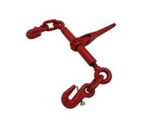 SecureFix Direct Trailer Lever Ratchet Load Binder 13mm With Safety Grab Hooks (Chain Loadbinder Tie Down)