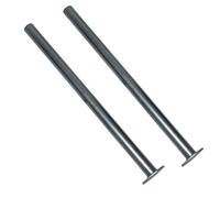 SecureFix Direct Trailer Prop Stand Drop Tubes 34mm X 600mm X2 (Caravan Support Leg Zinc Plated)