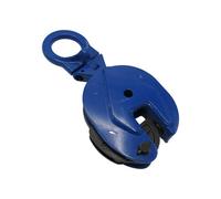 SecureFix Direct Vertical Plate Lifting Clamp 4.5 Ton (25-50mm Grip Sheet Non Slip 4500Kg)