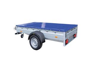 SecureFix Direct Waterproof Trailer Cover Tarp Tie Down With Bungee Cord 16Ft X 6Ft (Heavy Duty)