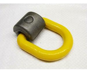 SecureFix Direct Weld On Lifting Point With Spring 8 Ton Grade 80 (G80 8T Lashing Attachment Excavator)