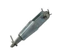 SecureFix Direct Wire Rope Wedge Socket & Pin 4mm-5mm (Terminator Jaw Zinc Plated)