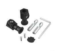Securely Mount Your Toilet with Our Fixing Bolts Kit All Fixtures and Fittings (Black)
