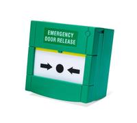 SecureMyDoor - Resettable Emergency Break Glass Call Point - Indoor Use - Fire Alarm Button Switch for Easy Access Control - Ideal for Commercial, Residential, and Industrial Buildings
