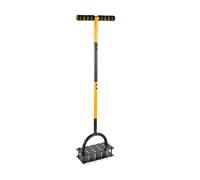 Securex Lawn Aerator Spikes Aerating Tool: Manual Aeration Tools with Padded T-Handle-16 * 3 Inch Solid Steel Spikes-98cm Lightweight Grass Aerator Tool,Yard Aerators for Lawn Yard & Garden
