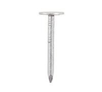 Securfix Galvanised Flat Clout Nails Silver (20mm X 3mm)