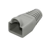 Securi-Flex RJ45 CAT6 Flush Fit Strain Relief Boot - Grey (100 Pack)