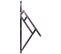 Securistyle Defender 24 Inch Friction Stay Narrow Window Hinge Slimline Euro Grove Top Hung Unfinished Plastic