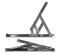 SECURISTYLE Defender Restricted Friction Hinge Side Hung 17mm - 300mm (12 Inch) X 17mm LH - PAIR