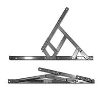 SECURISTYLE Defender Restricted Friction Hinge Side Hung 17mm - 400mm (16 Inch) X 17mm LH - PAIR