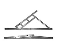 SECURISTYLE Defender Restricted Friction Hinge Top Hung 17mm - 500mm (20 Inch) X 17mm - PAIR