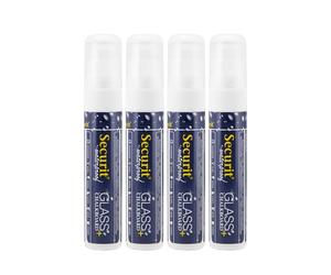 Securit 4 Pieces Waterproof Glass and Chalkboard Marker Wallet Pack, White, Large 7-15Mm Nib, 4 pc