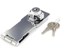 Securit 75MM SEC Locking HASP CP S1480, Silver