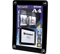 Securit A4 Window Display Frame - Black