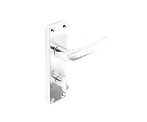 Securit Aluminium Bright Bath Handles Silver (21.8Cm X 4Cm X 14.5Cm)