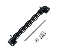 Securit Black Adjustable Spring Gate and Door Closer 250MM (10") - Black