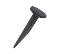 Securit Blue Cut Tacks - 15mm - Pack Of 10 - Blued Steel Cut Tack Fixing Nails - Cut Tack Pins For Wood Fixing
