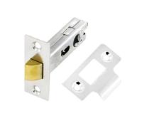 Securit Bolt Through Mortice Latch in Silver Securit Silver